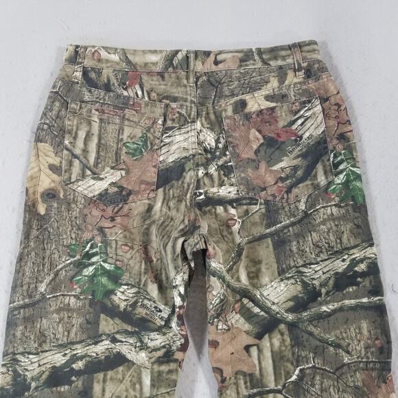Mossy Oak camo jeans men's 36x32 cotton green brown break up Infinity outdoor - Picture 8 of 12